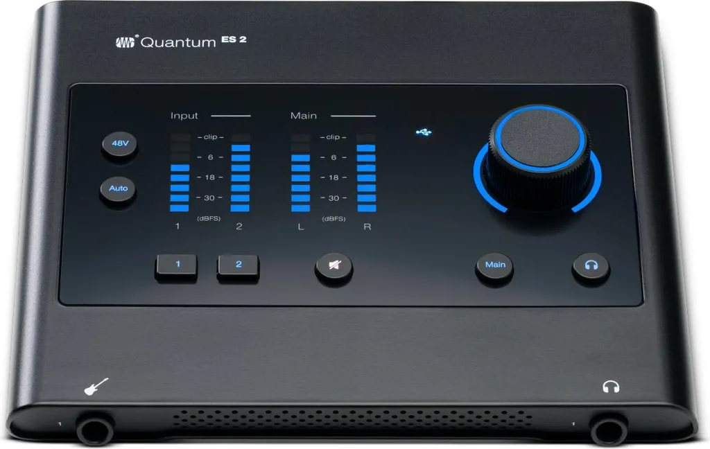 PreSonus Quantum ES 2 Interface Audio USB-C 2x2 Haute Fidélité