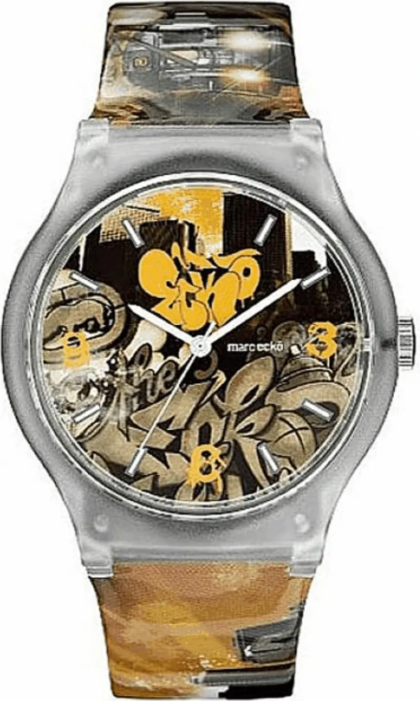 Orologio Marc Ecko E06503M1 Unisex | Design Urban Graffiti e Movimento Quarzo