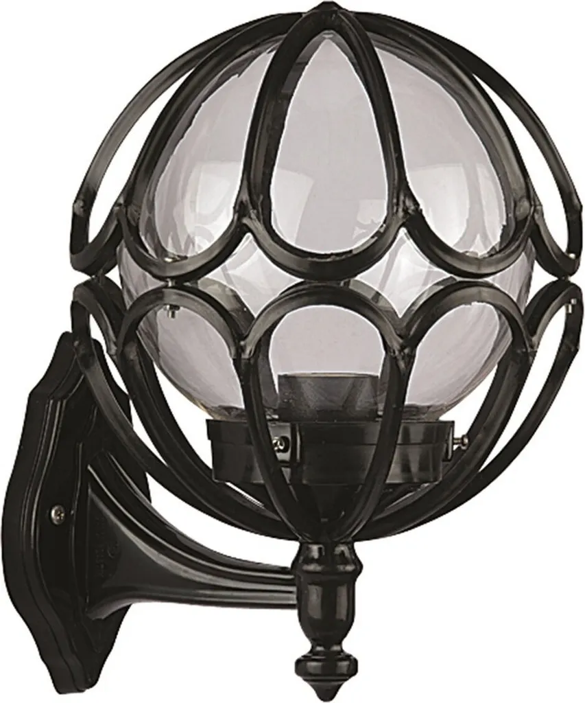Luminaire Mural Design Noir en ABS 28x23cm Opviq BAPAVN pour la Maison