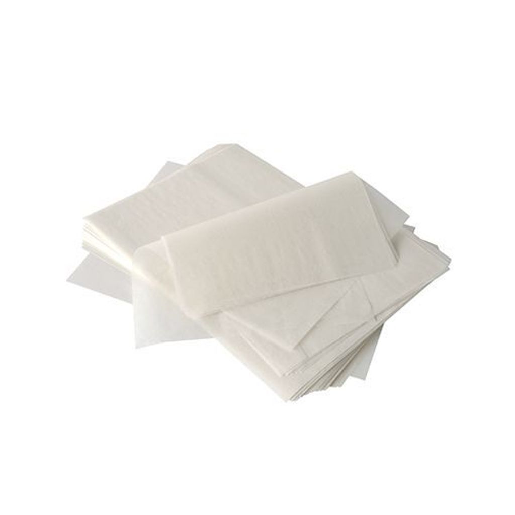 5000 Papstar Blatt Sahneabdeckpapier pure 32 cm x 22 cm weiss mit Palmwachsbeschichtung 87975