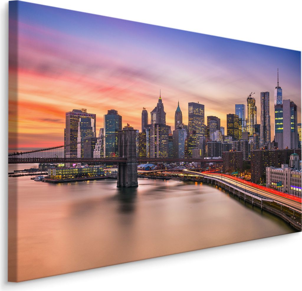Fabelhafte Canvas LEINWAND BILDER 70x50 cm XXL Kunstdruck Stadt Architektur Geometrie