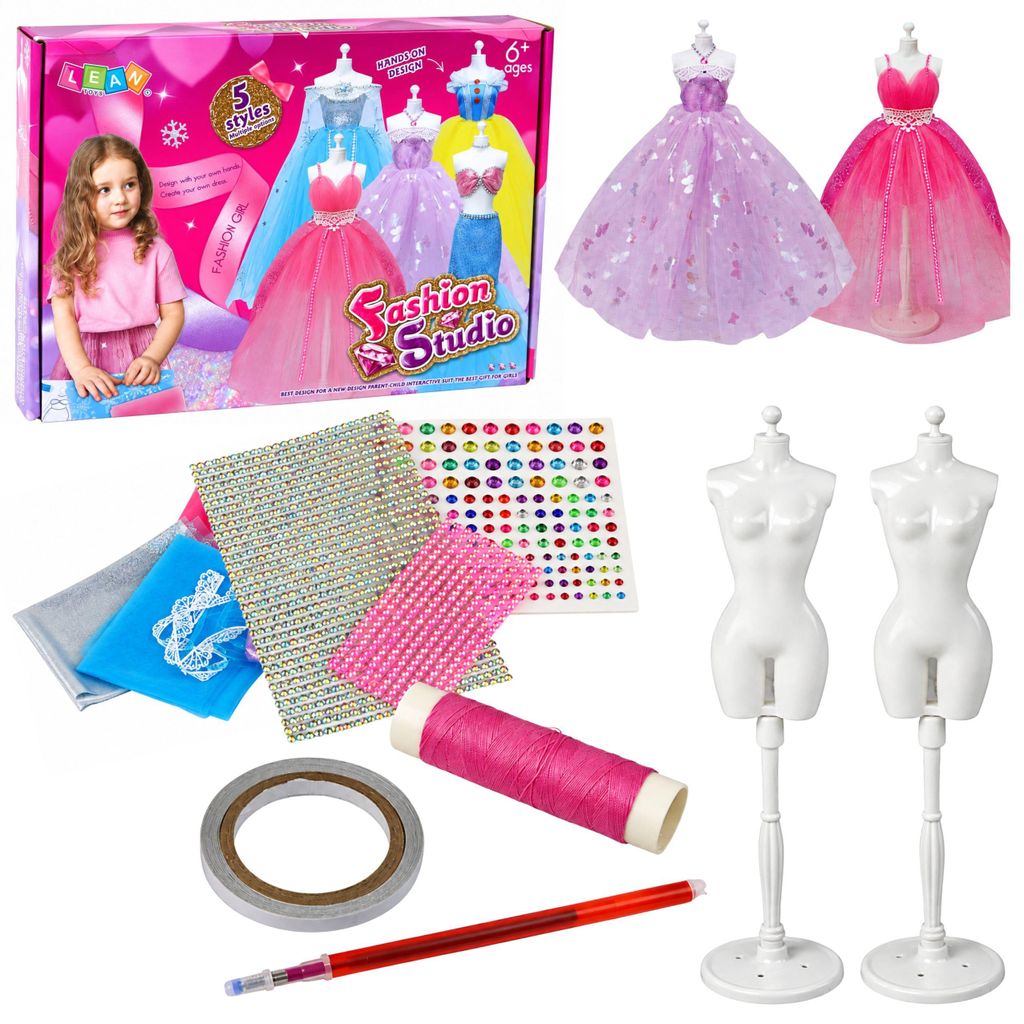 Conjunto artístico creativo para crear vestidos. Imagen del producto 