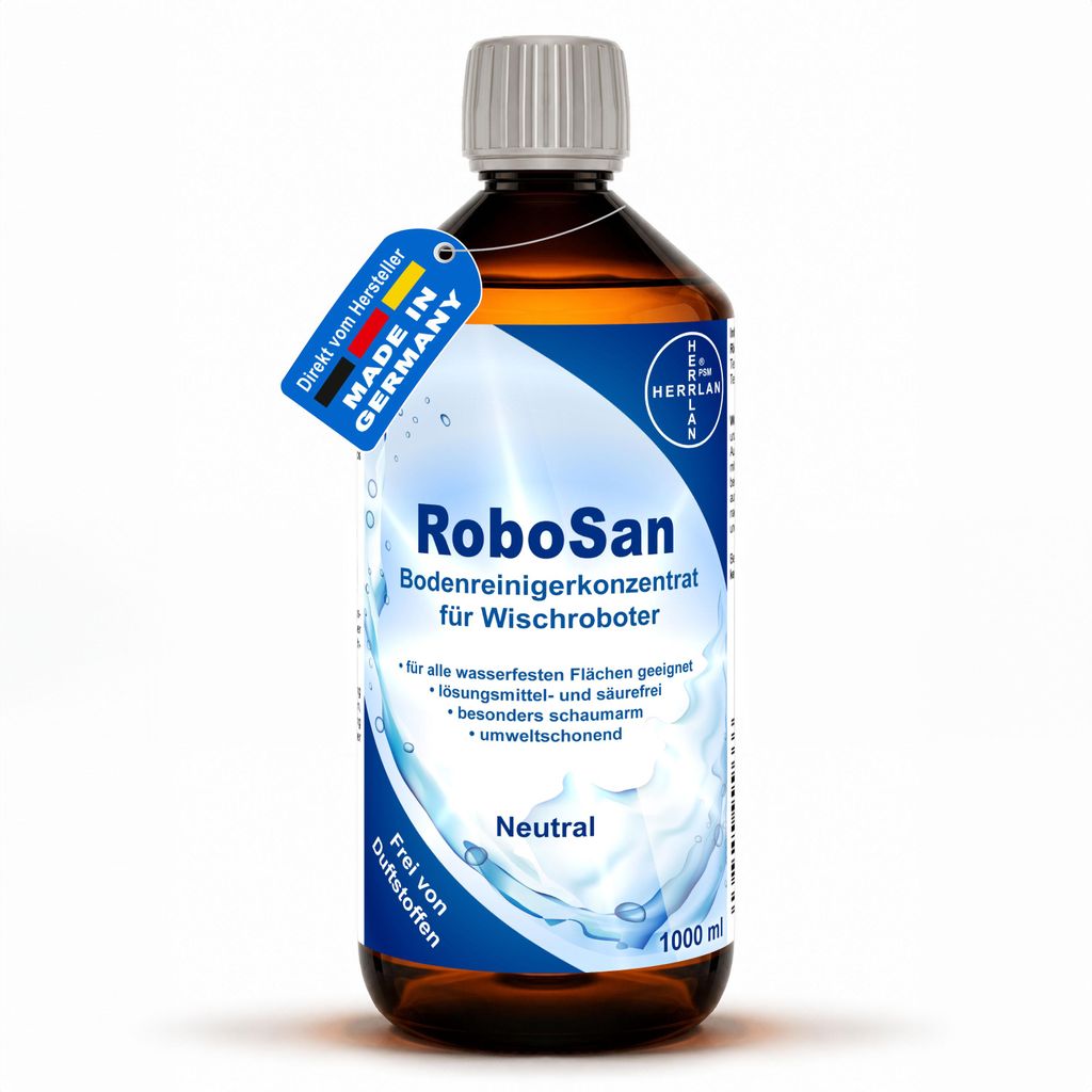 Wischroboter Bodenreiniger - Konzentrat 1000 ml RoboSan Produktbild 