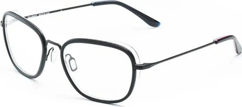 Monture de lunettes Vuarnet VL18040001 Noir - Châssis Optique de Luxe