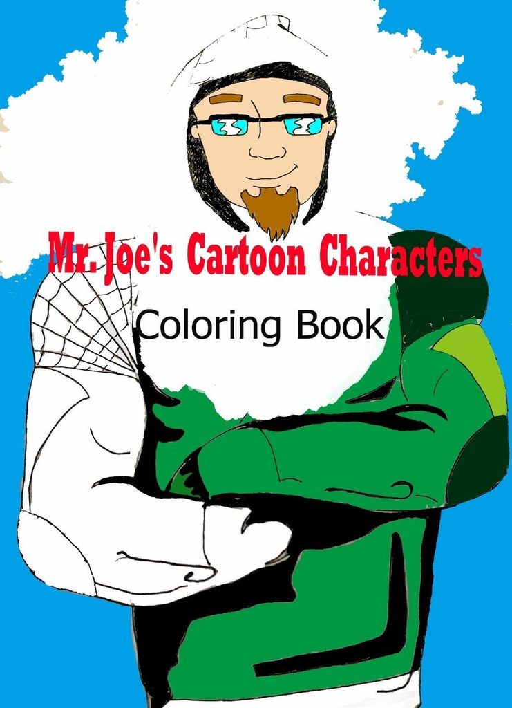 Mr. Joe's Cartoon Characters Coloring Book