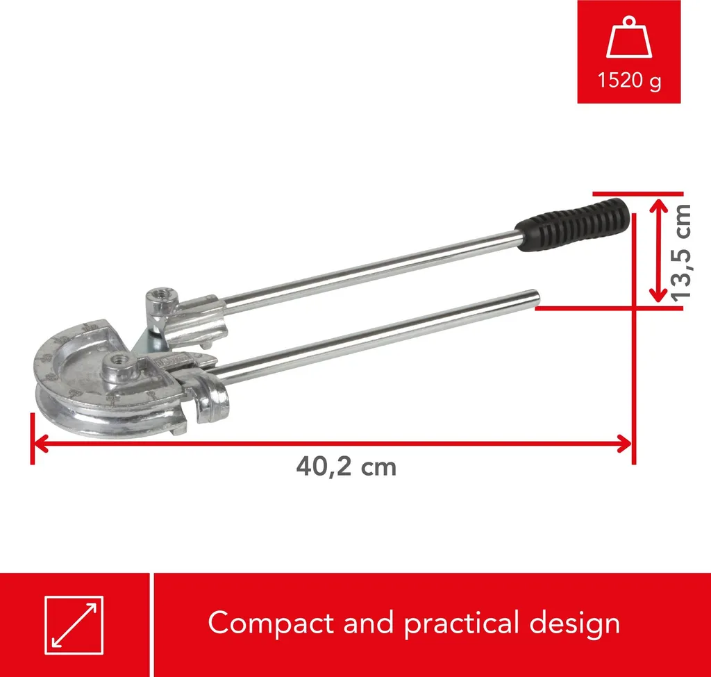 Cintrer des tubes de 12 mm et 16 mm facilement - Solution de pliage x2