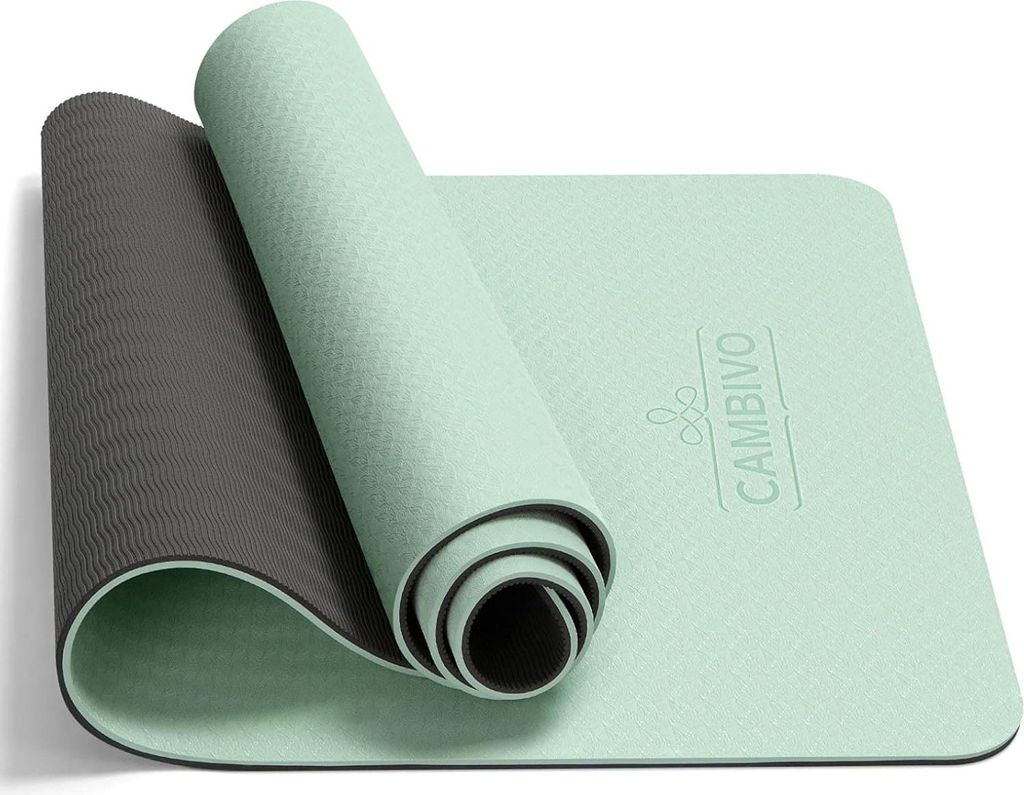 CAMBIVO Tappetino Yoga Antiscivolo 8mm, 183x60cm/183x61cm Immagine del prodotto 