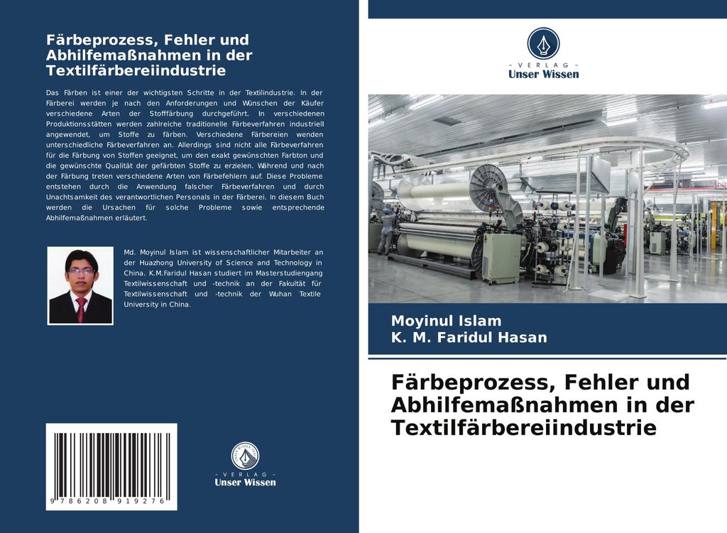 Färbeprozess, Fehler und Abhilfemaßnahmen in der Textilfärbereiindustrie