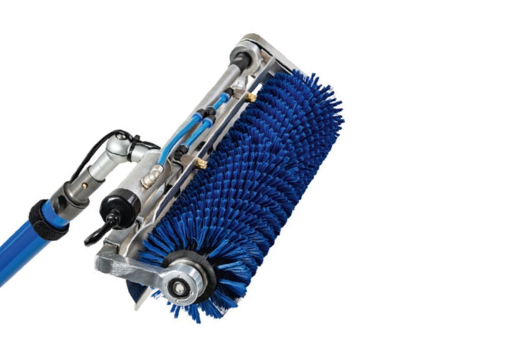 Rotaqleen 50cm Vario mit wassergekühlten Motor 24 Volt für Fassadenreinigung