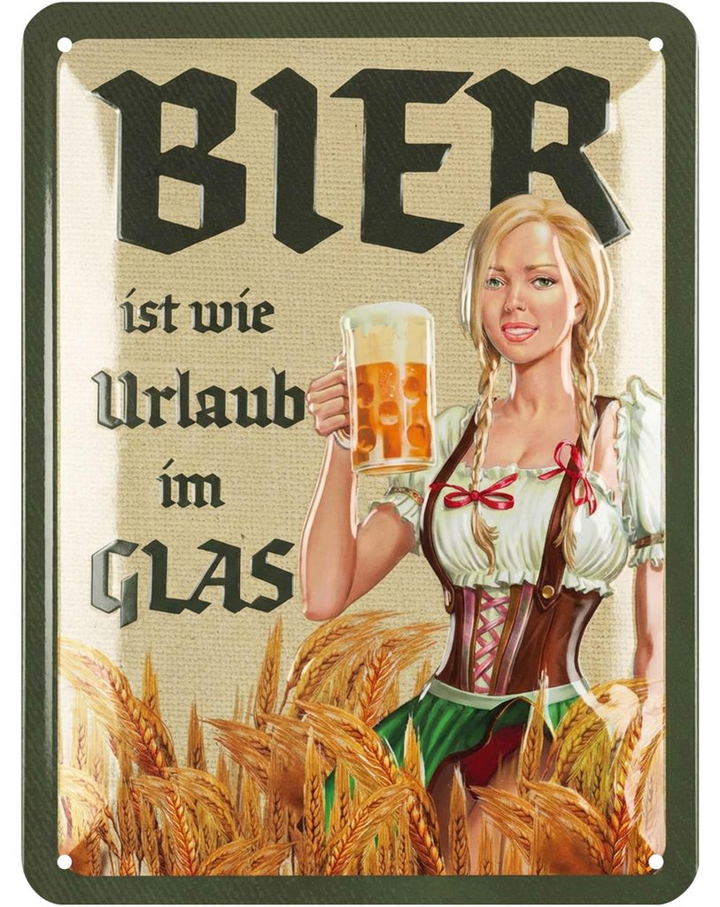 LANOLU retro blaszany znak piwa, bar, puby, dekoracja Zdjęcie produktu 