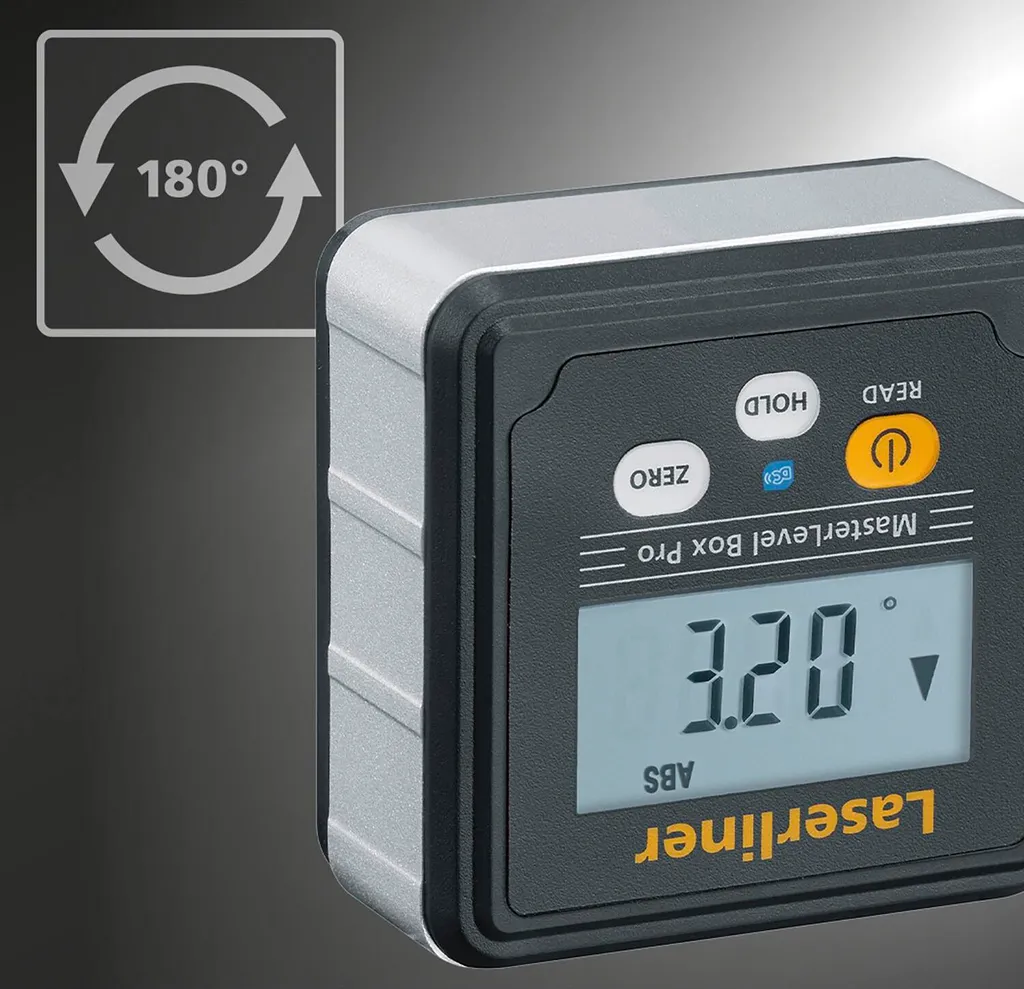 Laserliner MasterLevel Box Pro Nero: Livella Digitale Bluetooth 360° - 10