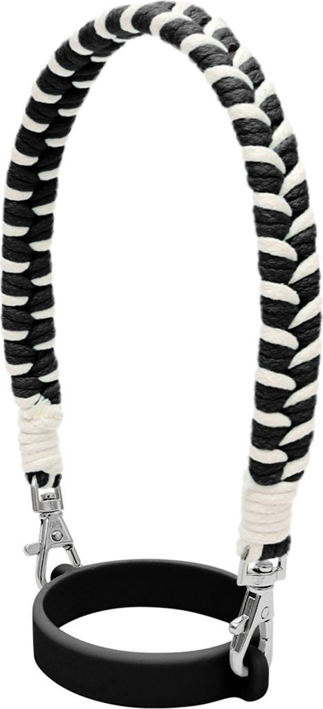 Handschlaufe für Wasserflaschen, stabile Schlinge für 16-40-oz-Flaschen, langlebiger Silikonring, Wasserflaschenträger, leicht zu tragen, Zubeh...