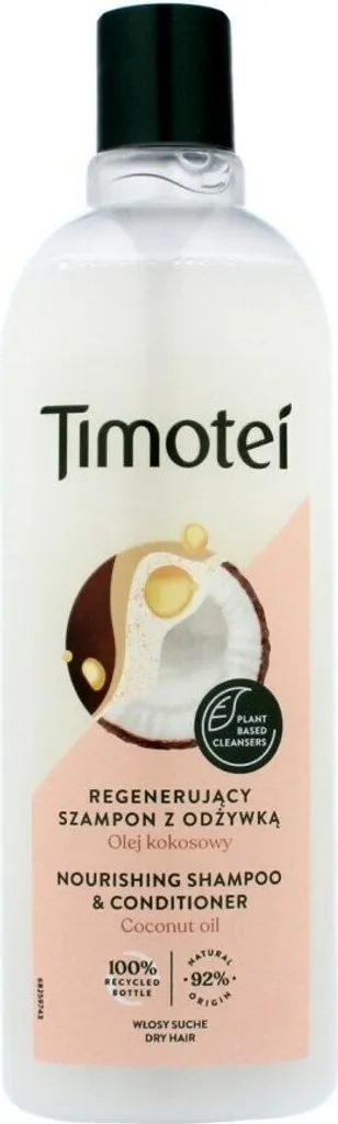 Timotei 2in1 Rigenerante 400ml: Shampoo e Balsamo per Tutta la Famiglia
