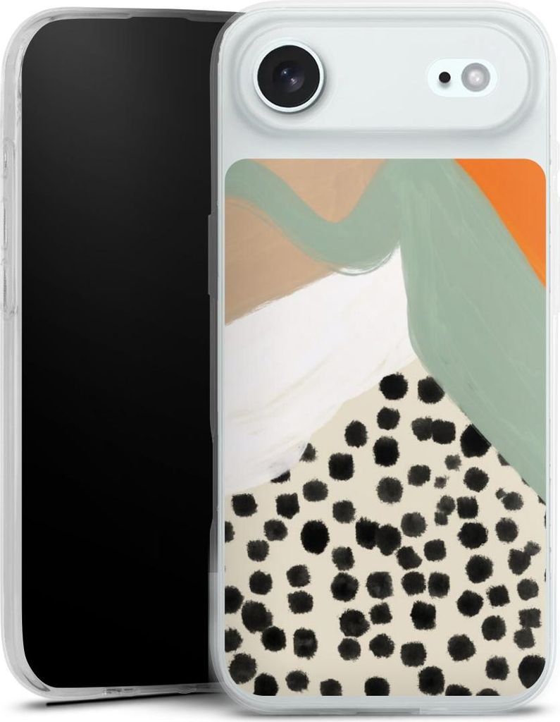 DeinDesign Slim Hülle für Apple iPhone Air Silikon Case Ultra Dünn Handyhülle Abstrakt Boho Kunst