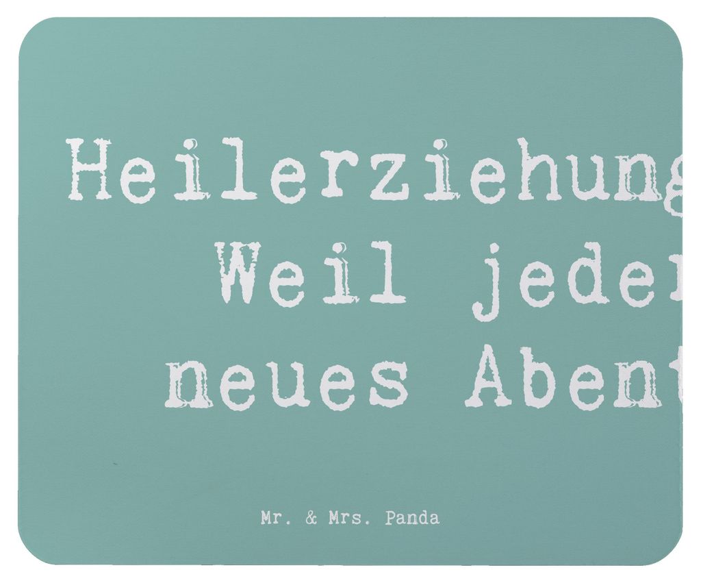 Mr. & Mrs. Panda Mousepad Spruch Heilerziehungspflegerin Produktbild 