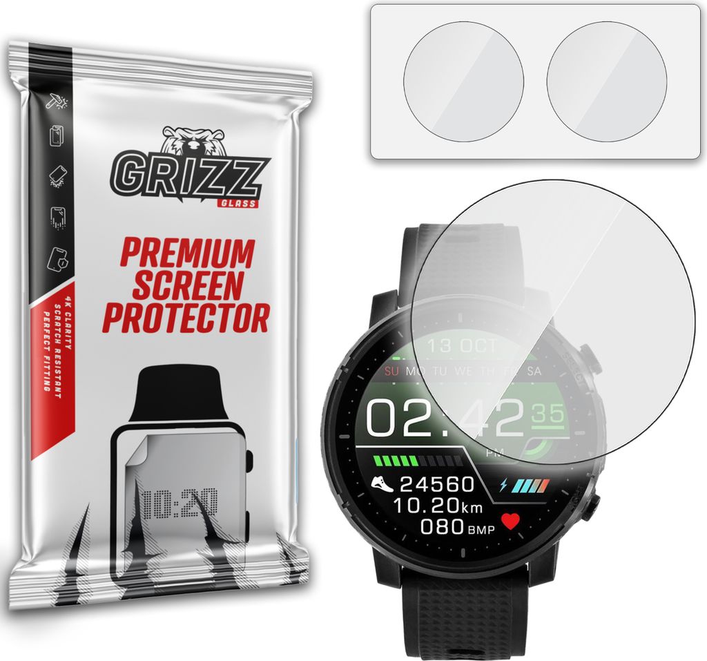 Hybrierglas GrizzGlass HybridGlass für Watchmark WL15