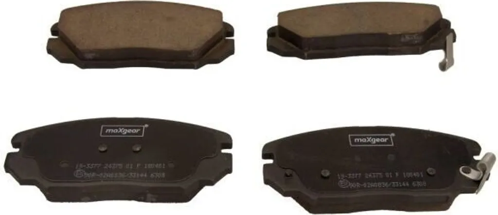 Jeu de plaquettes de frein avant pour Kia Sportage et Hyundai Tucson
