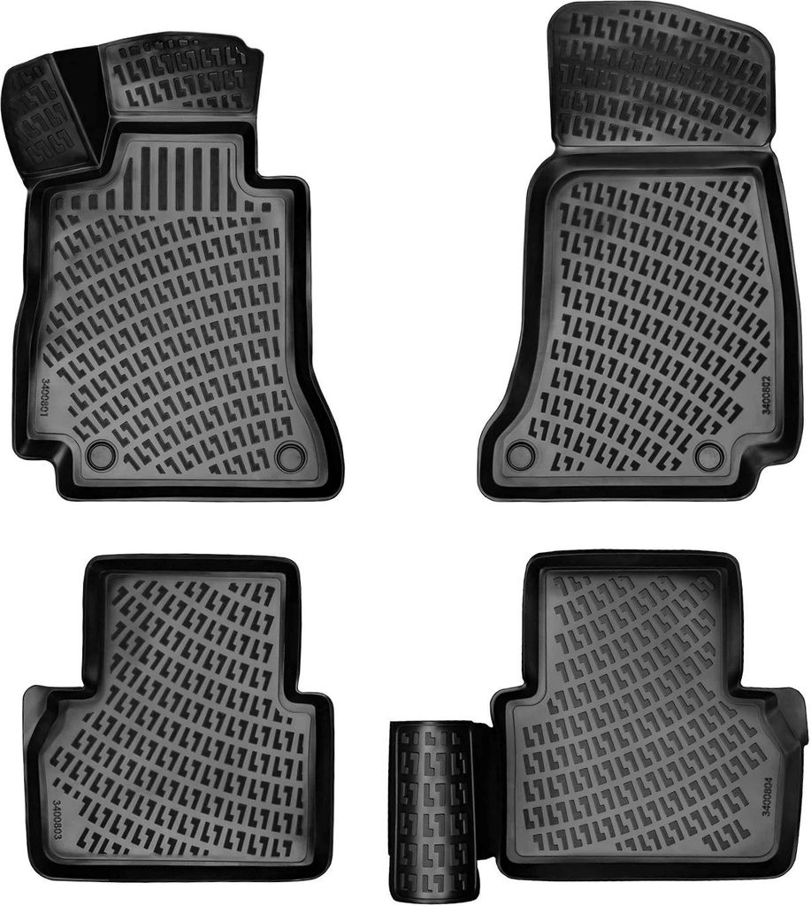 3D Fussmatten passend für Mercedes E Klasse (W213) 2016-2023