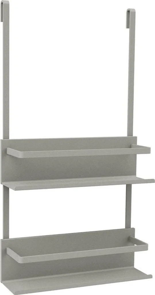Étagère de douche Allibert Loft-Game 2 plateaux gris anthracite