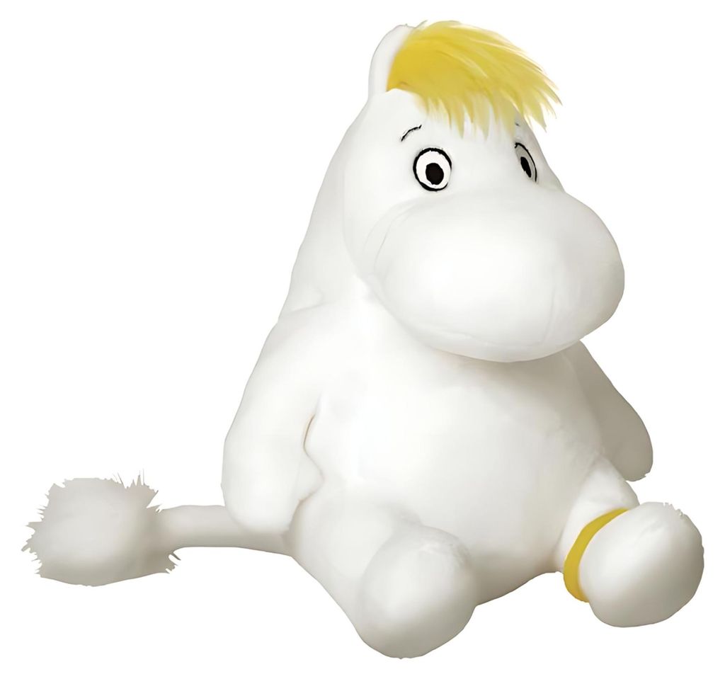 AURORA, 60674, Moomin Official Merchandise, Snorkmaiden, 8In, Soft Toy, White