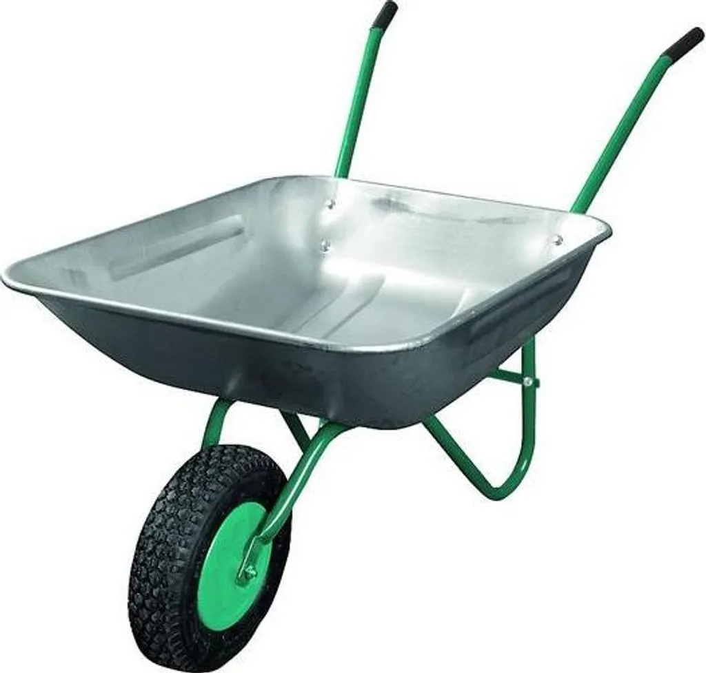 Brouette de Jardin Renforcée 80L - Équipement de Transport pour Extérieur