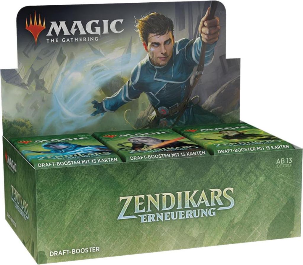Zendikar Rising Draft Booster Display (36 Booster) - Produktbild 