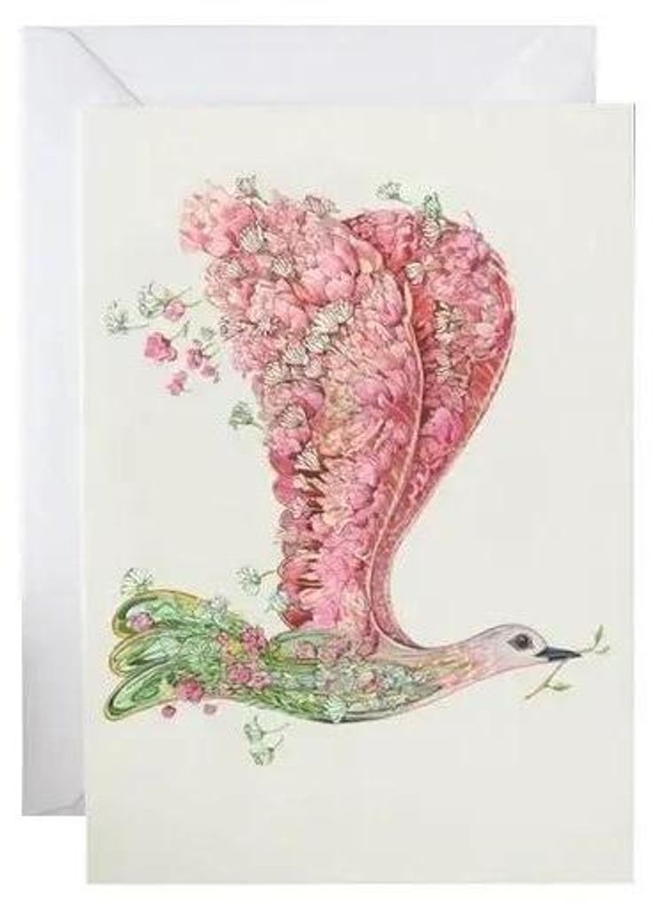 Karte A159 B6 + Umschlag „Taube“ – DM Collection