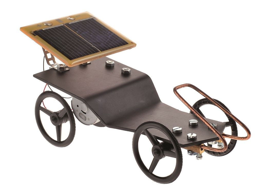 Solarfahrzeug mit Getriebemotor