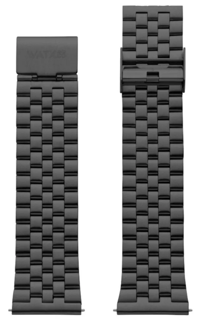 Bracelet de montre en silicone Graphite Watx & Colors WXCO3704 réglable