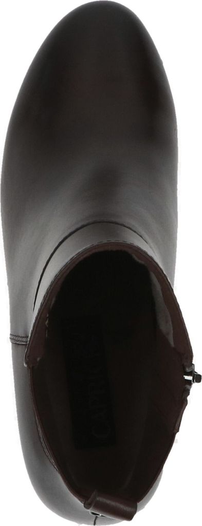 Caprice Damen Stiefelette Leder Stretch Blockabsatz 9-25341-41, Größe:38 EU, Farbe:Braun