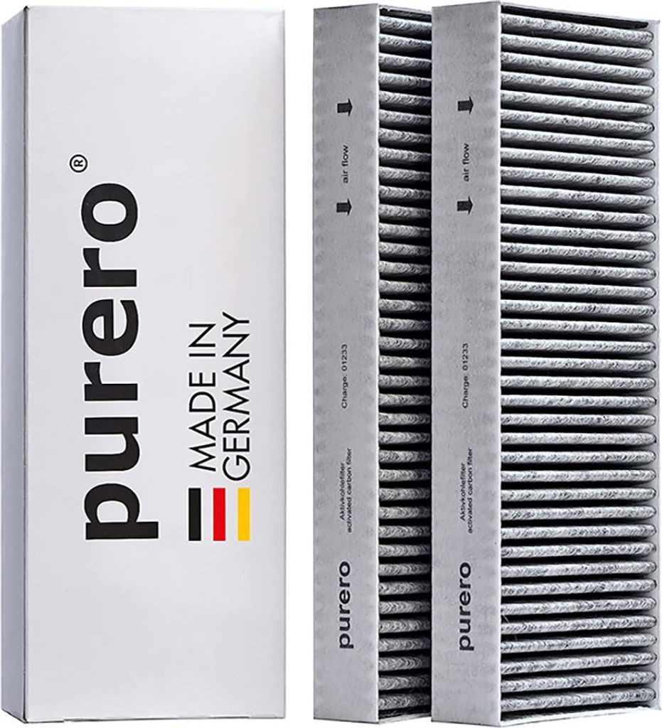 PURERO Premium Aktivkohlefilter Ersatzfilter für Bora BASIC Dunstabzug (2 Stck)