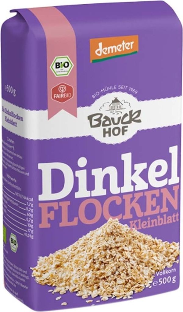 Flocken - Dinkel Kleinblatt 500g Produktbild 
