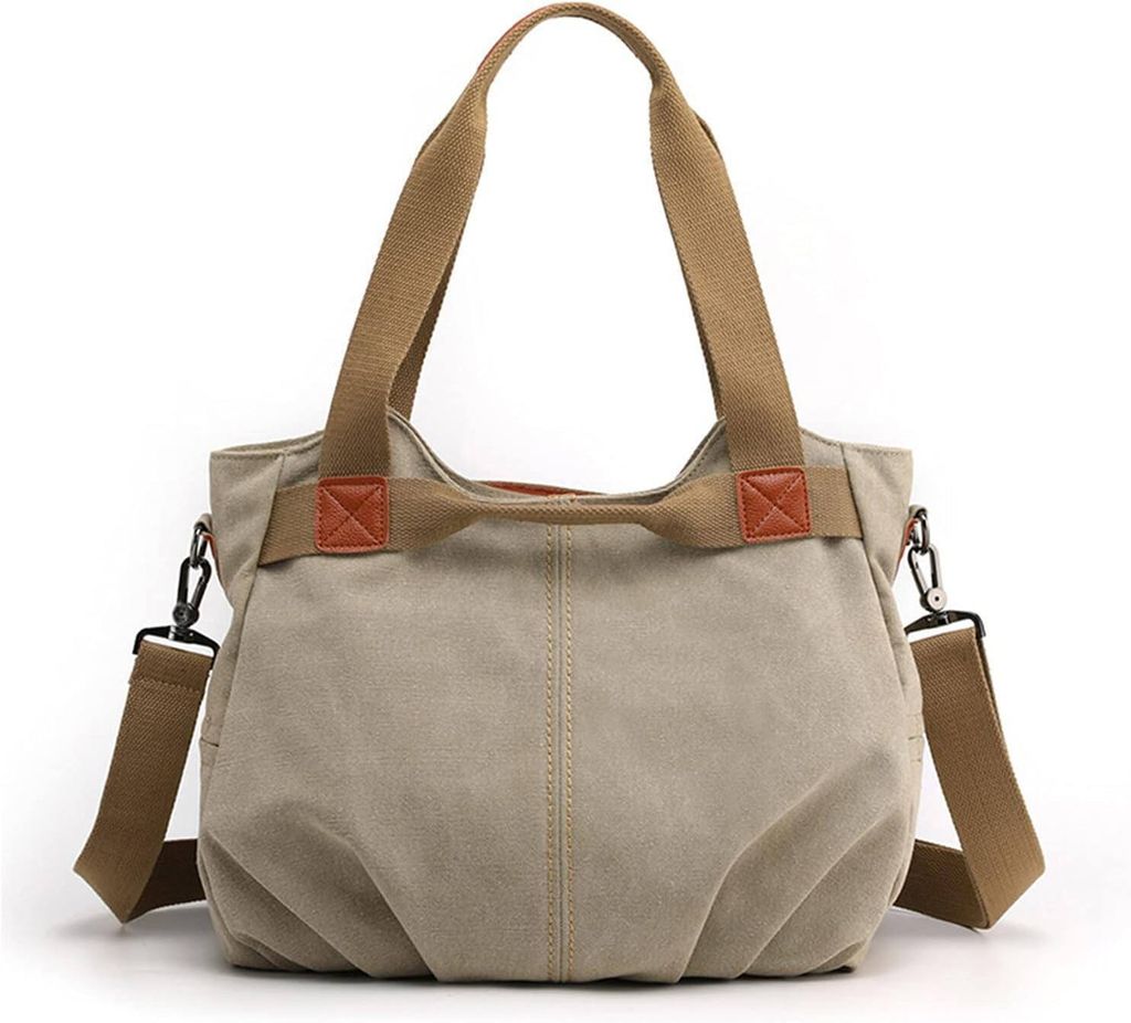 OKWISH Große Damenhandtasche, Schultertasche, Lederhandtasche, Vintage-Tasche, Weihnachts-/Party-/Jubiläums-/Geburtstagsgeschenk