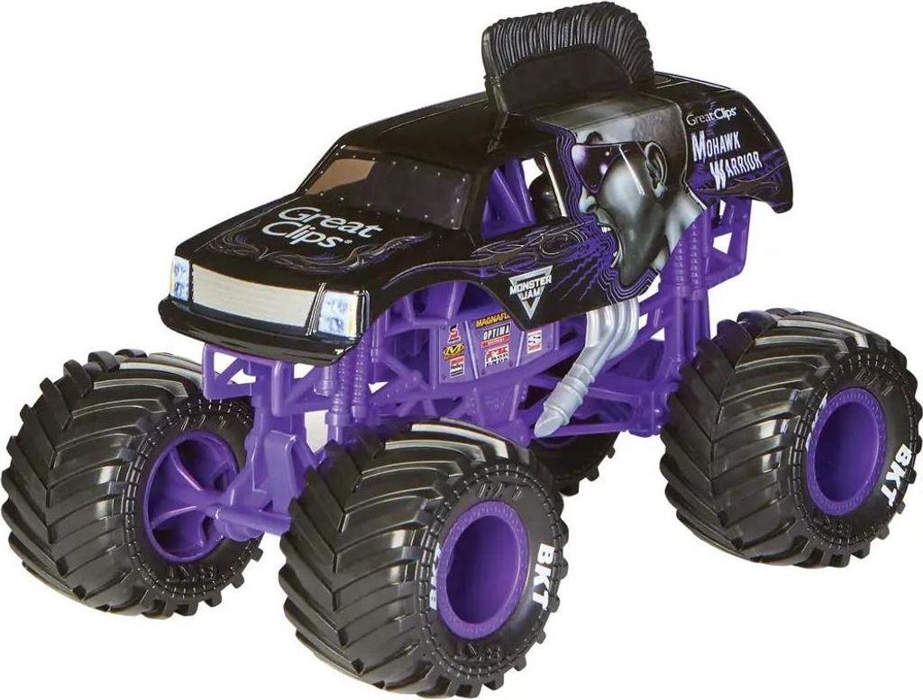 Monster Jam X MNJ VHC 1 tot 24, metalen modelauto, Digger Productafbeelding 