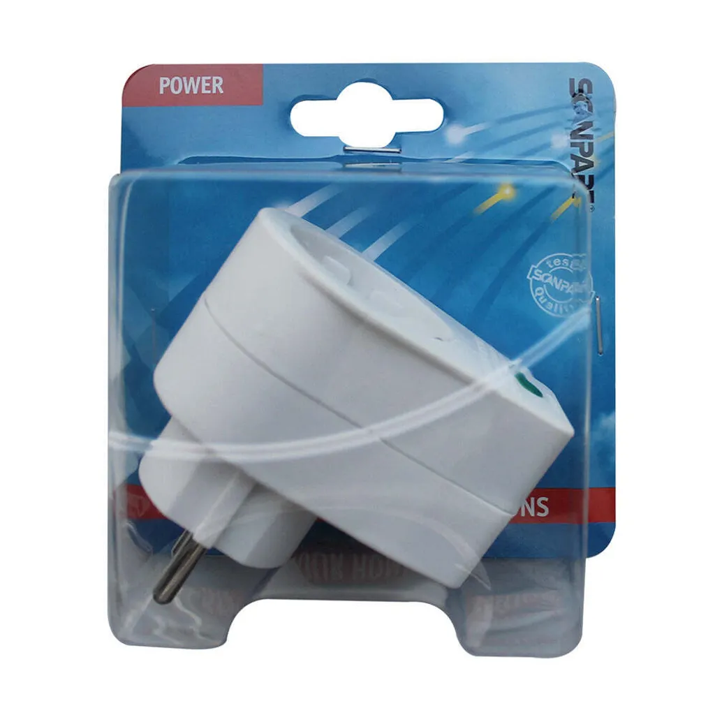 Scanpart Prise Parafoudre E541 avec Support de maintien - Noir 2480502002