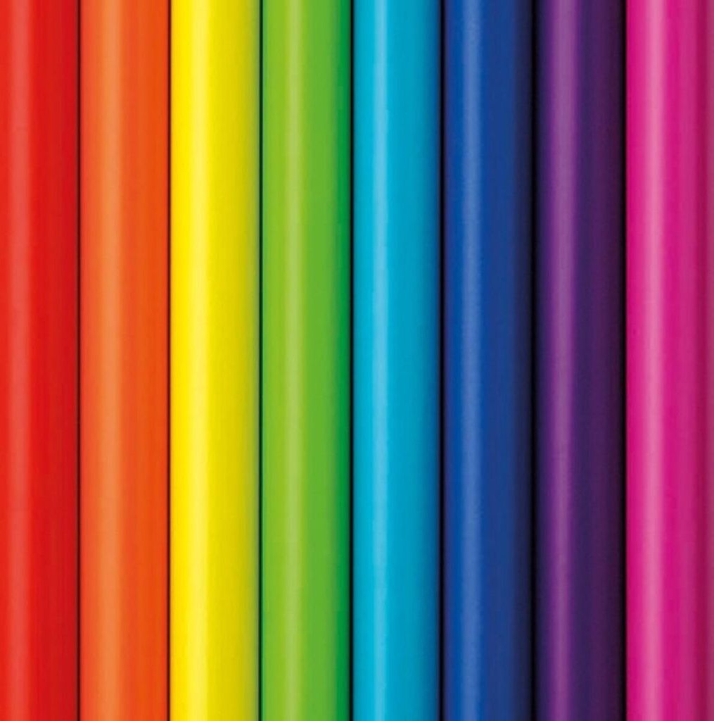Benza Geschenkpapier – farbiges – 200 x 70 cm – 5 Rollen Produktbild 1