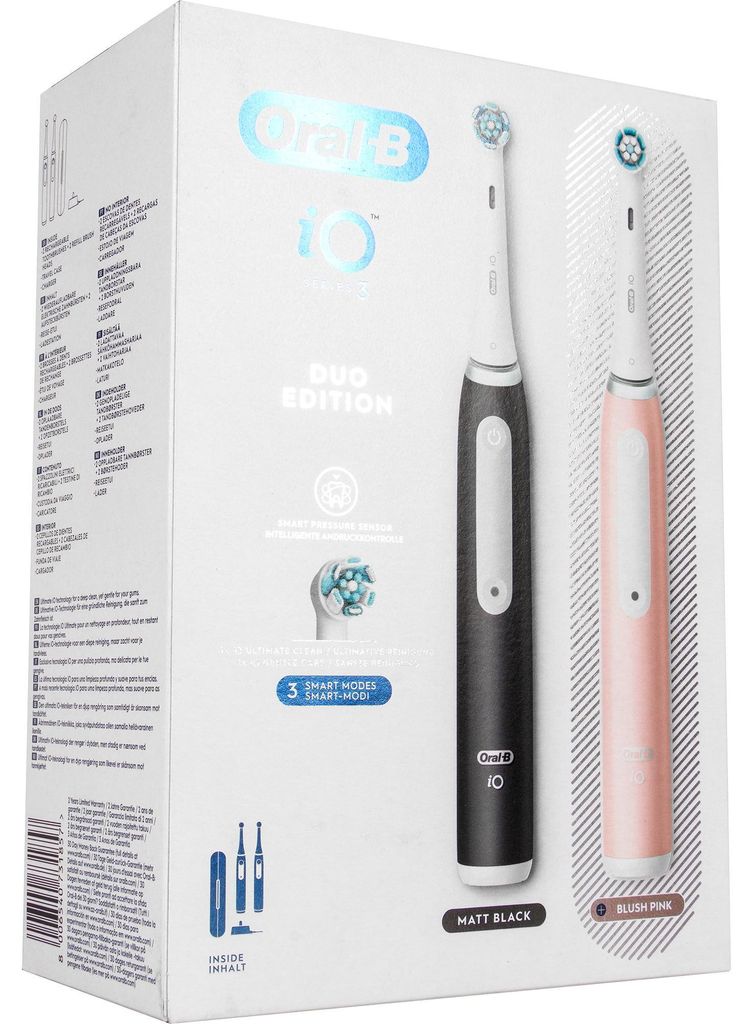 Oral-B iO Series 3 Matt lack/ Blush Pink mit 2.Handstück Produktbild 