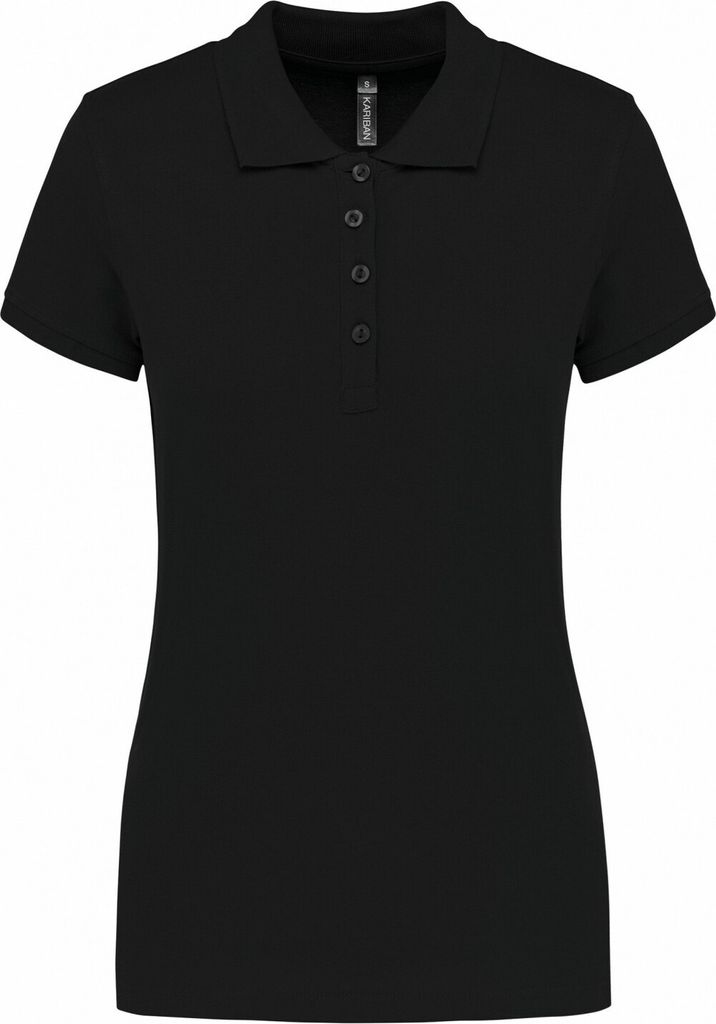 Kariban - Poloshirt für Damen PC6891 (S) (Schwarz)