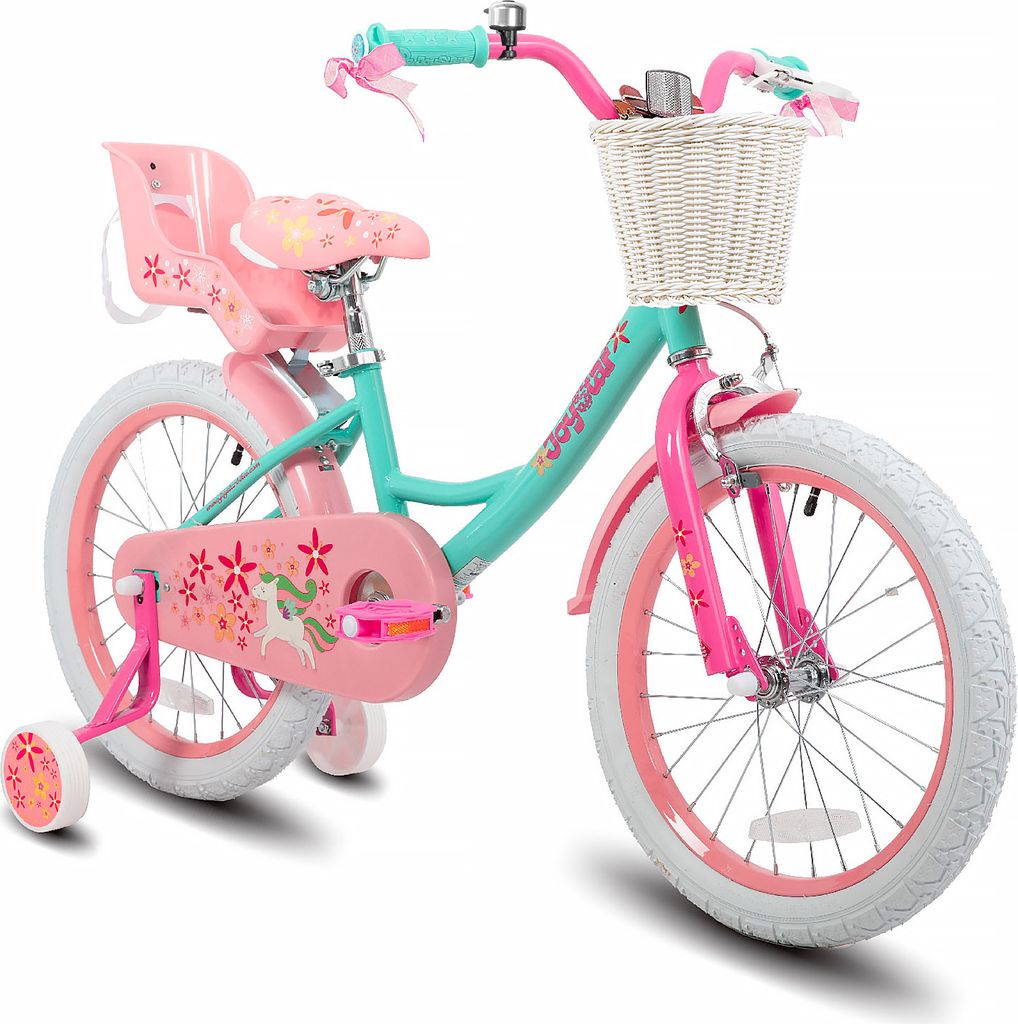 HILAND Joystar 18 Zoll Kinderfahrräder Mädchen mit Produktbild 