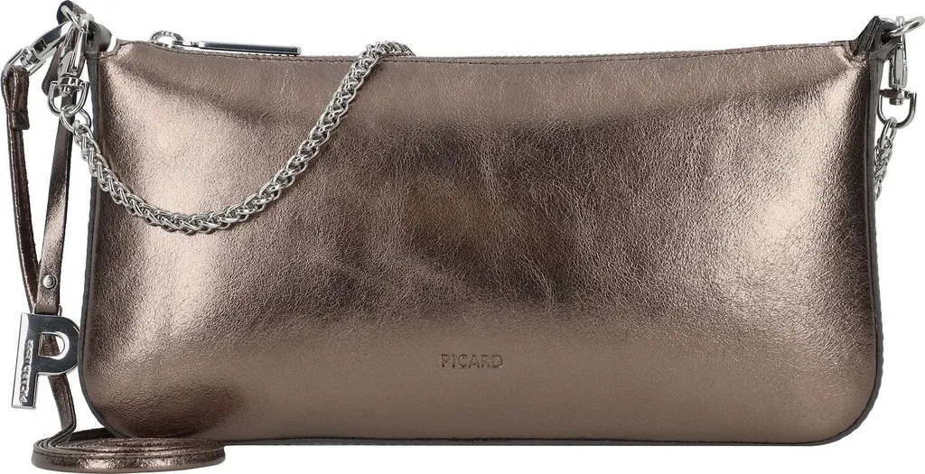 Pelle Borsa Tracolla PICARD Auguri - Qualità Tedesca Bronzo - 11