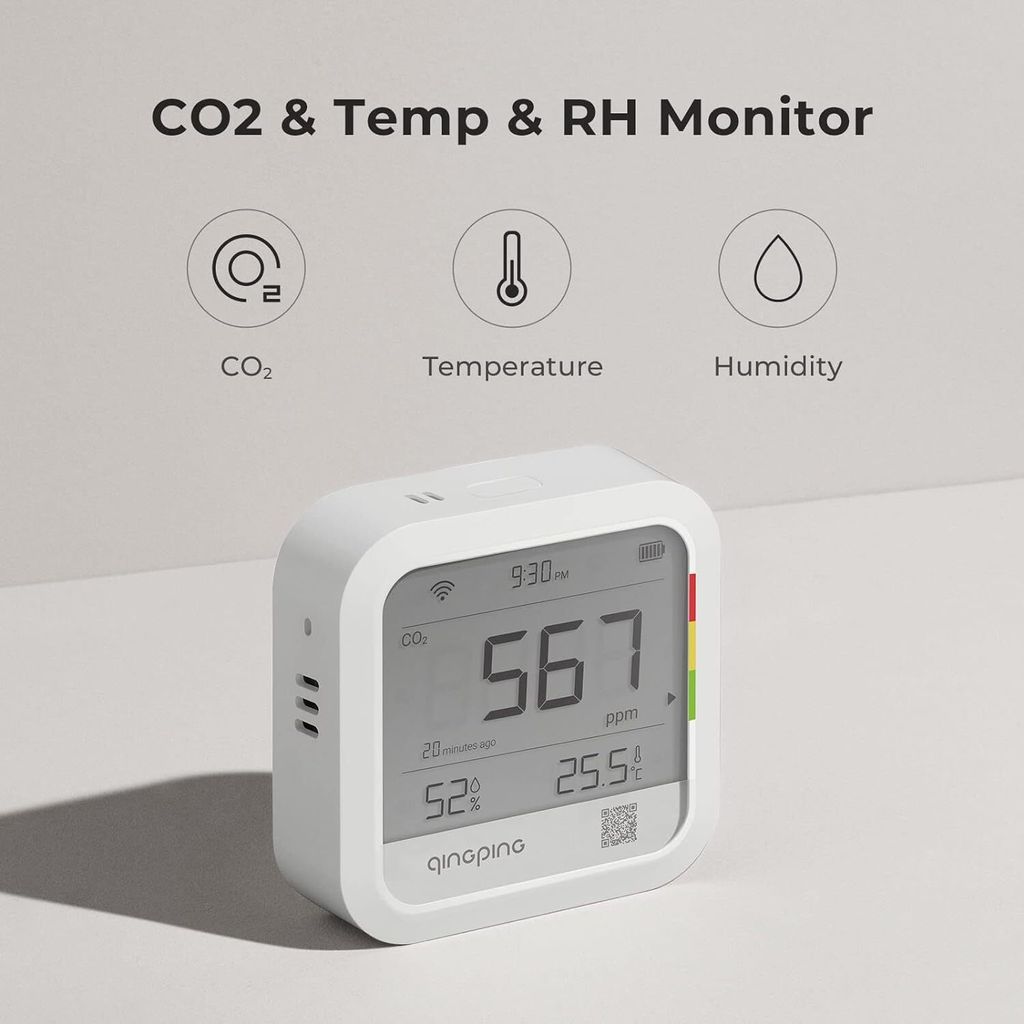 Vnitřní teploměr Qingping CGP22C, detektor teploty, Obrázek produktu 5
