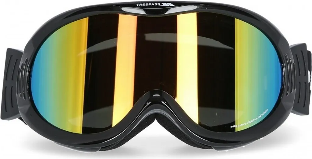 Masque de ski unisexe Diligent Trespass TP924 Noir Protection Totale