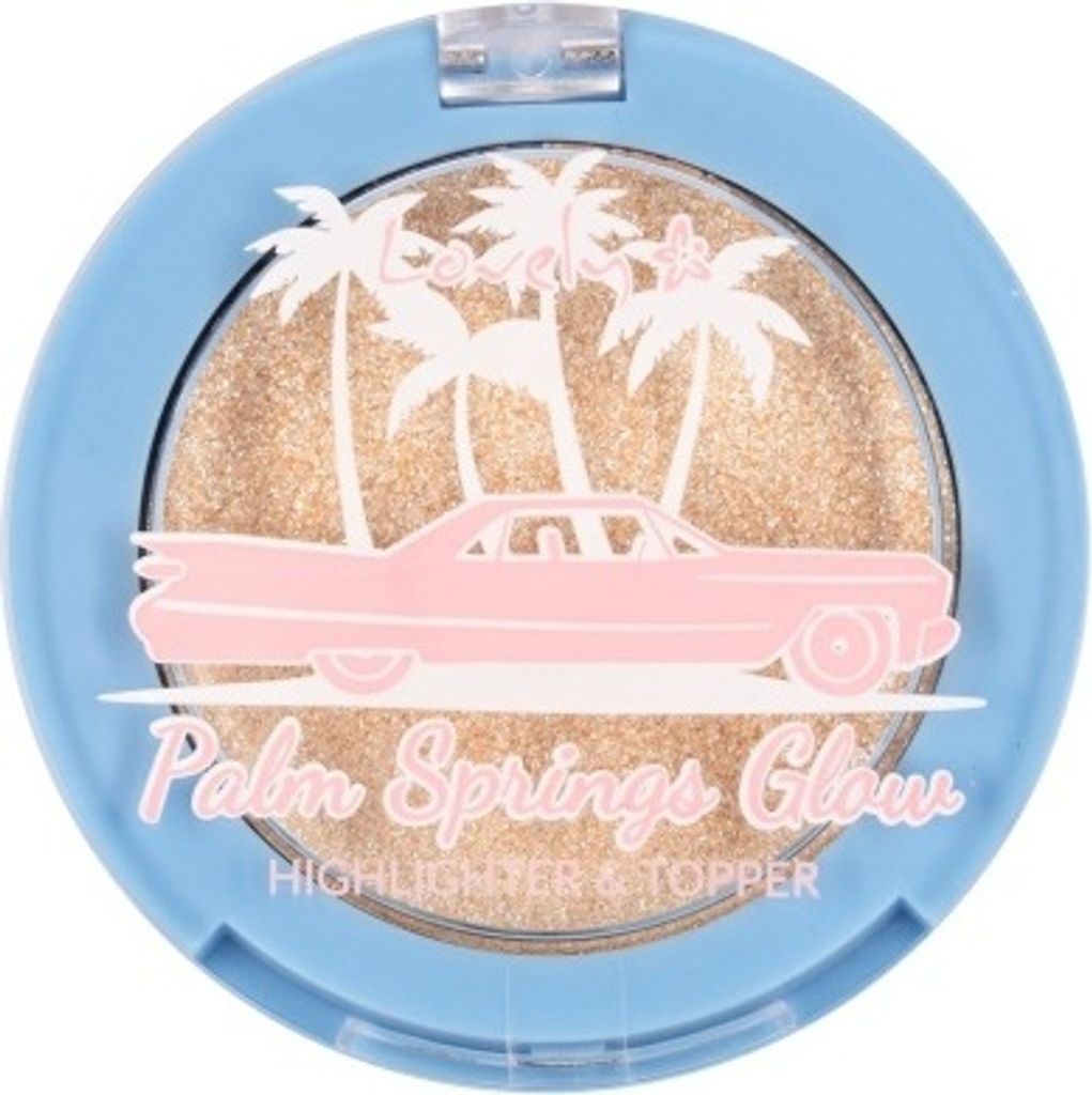 Eleganter Highlighter für das Gesicht ""Palm Springs Glow"", 3,9 g