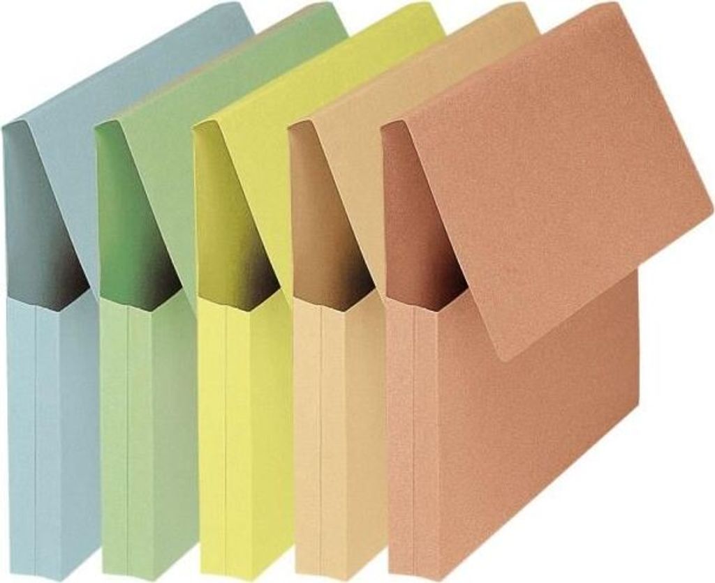 FAST 50 Präsentations-Taschen aus Kraftpapier mit VIP-Sleeves, 24x32 cm