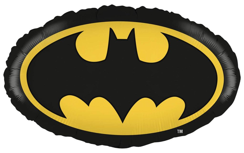 Batman Folienballon - Shape  Logo Ballon für Produktbild 