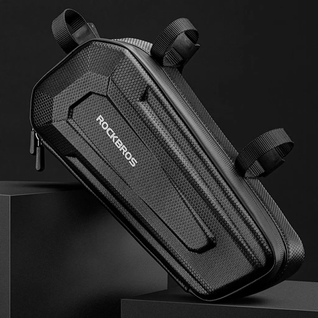 Borsa Moto Enduro Triangolare Robusta - Impermeabile e Anti-Fango 2L