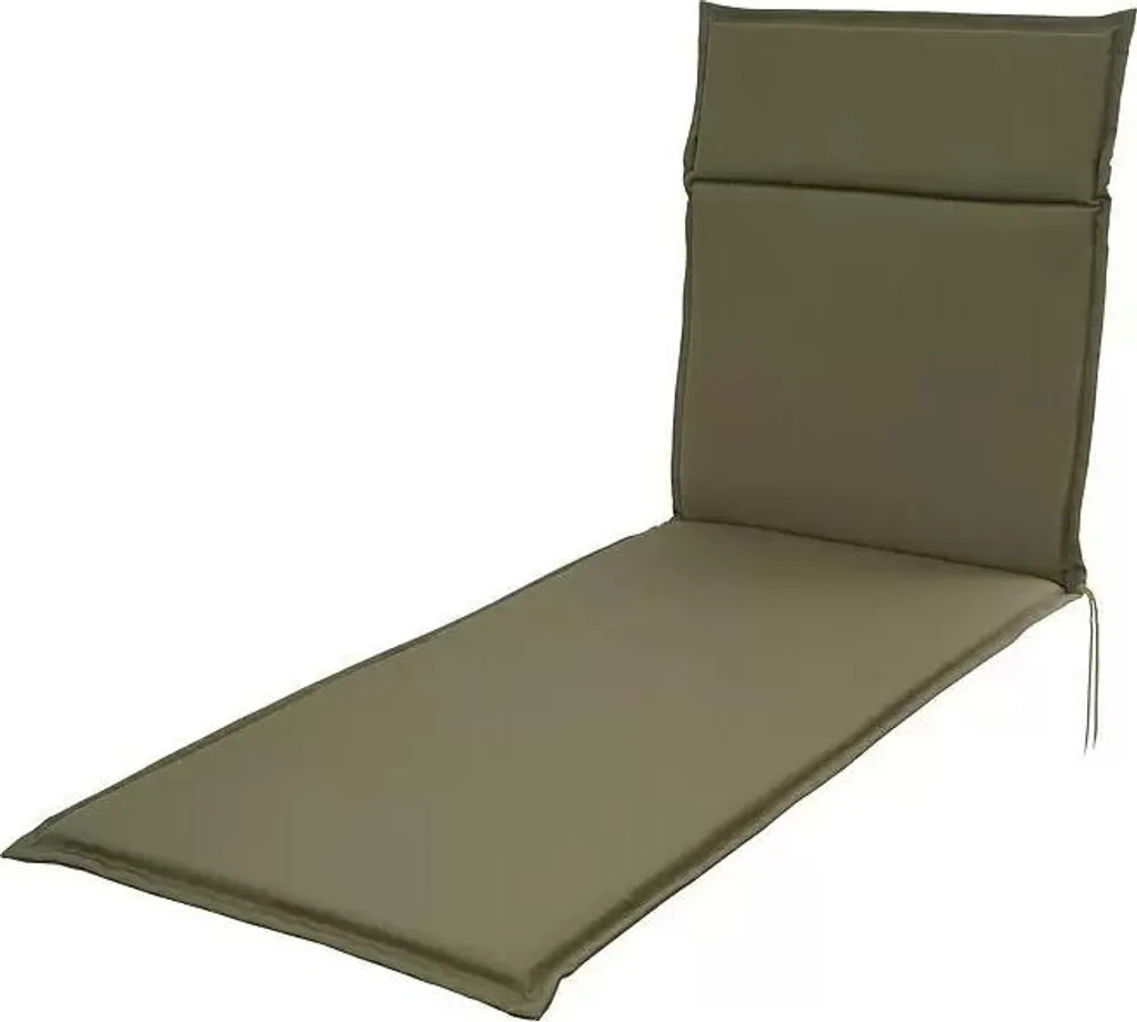 Stuoia per sdraio Esdo, oliva, 190 x 63 x 4,5 cm, poliestere