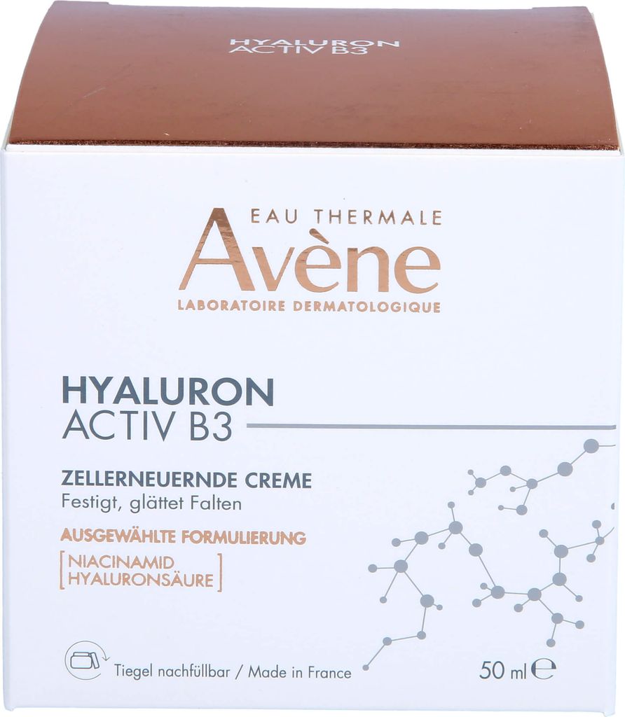 Avene Hyaluron Activ B3, Tages- & Nachtcreme, Frauen, Empflindliche Haut, Jeder Hauttyp, Decollete, Gesicht, Hals/Nacken, Anti-Aging, Anti-Falten, ...