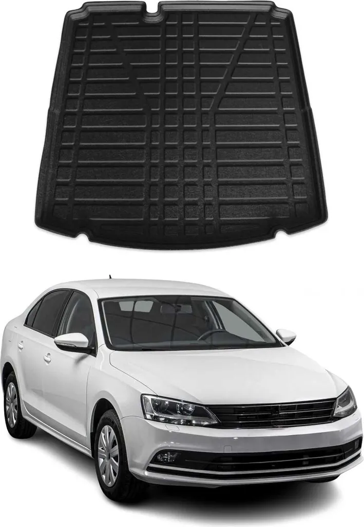 SCOUTT | Vasca Bagagliaio Proteggi Baule In TPE Su Misura Per Passat B8 5-Porte SW Wagon 2014-2023, Bordo 4cm, Antiscivolo, Inodore Tappetino Su Misura Nissan