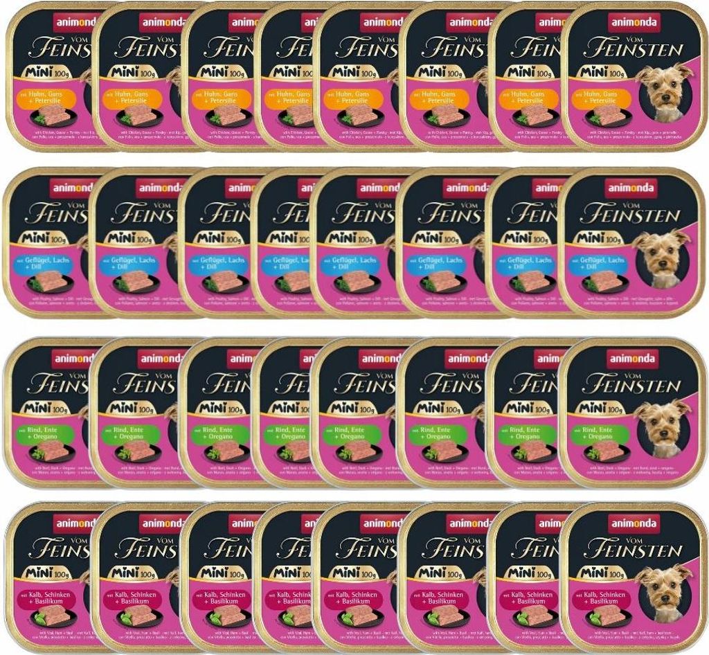 ANIMONDA Vom Feinsten Adult Mini Beef  duck and oregano - Produktbild 